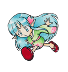 ゆきんこサクラちゃん（個別スタンプ：8）