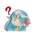ゆきんこサクラちゃん（個別スタンプ：10）
