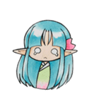 ゆきんこサクラちゃん（個別スタンプ：13）