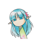ゆきんこサクラちゃん（個別スタンプ：16）