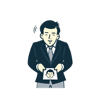 従業員の搾取会社- 自尊心なしのあす（個別スタンプ：1）