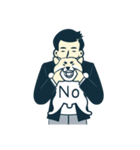 従業員の搾取会社- 自尊心なしのあす（個別スタンプ：17）