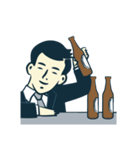 従業員の搾取会社- 自尊心なしのあす（個別スタンプ：23）