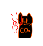 空気ねこちゃんと二酸化炭素ねこちゃん（個別スタンプ：21）