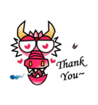 ハッピーレッドドラゴン（個別スタンプ：11）