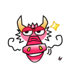 ハッピーレッドドラゴン（個別スタンプ：22）