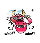 ハッピーレッドドラゴン（個別スタンプ：24）