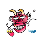 ハッピーレッドドラゴン（個別スタンプ：27）