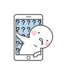 携帯電話の中の友達（個別スタンプ：10）