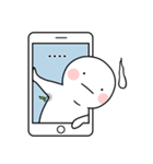 携帯電話の中の友達（個別スタンプ：12）