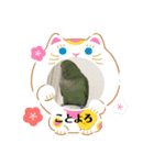 2019 おうちのコザクラインコ（個別スタンプ：8）