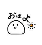 だだの白いまるお。（個別スタンプ：30）