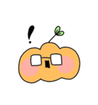 めがねかぼちゃの日常（個別スタンプ：35）