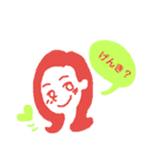 girls messages（個別スタンプ：2）