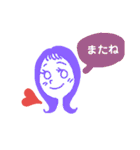 girls messages（個別スタンプ：13）