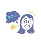 girls messages（個別スタンプ：14）