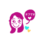girls messages（個別スタンプ：20）