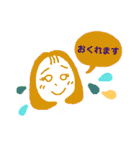 girls messages（個別スタンプ：28）