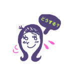 girls messages（個別スタンプ：36）