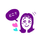 girls messages（個別スタンプ：40）