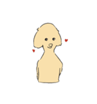 くろい犬ときいろい犬（個別スタンプ：13）