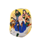七福神で幸せを運ぶ（個別スタンプ：6）