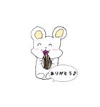 ハムスタースタンプ♪（個別スタンプ：8）
