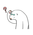 めがねないないくま（個別スタンプ：22）