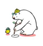 めがねないないくま（個別スタンプ：40）