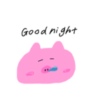 ぶたさんの英会話（個別スタンプ：2）