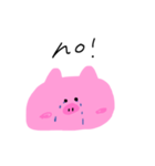 ぶたさんの英会話（個別スタンプ：5）