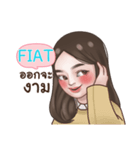 FIAT socute_N e（個別スタンプ：35）