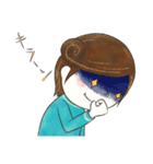 いつものあのこ お気楽スタンプ（個別スタンプ：12）