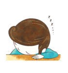 いつものあのこ お気楽スタンプ（個別スタンプ：16）