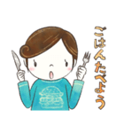 いつものあのこ お気楽スタンプ（個別スタンプ：22）