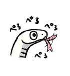 白へびくん（個別スタンプ：13）