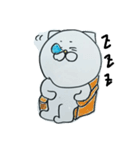 ねこ太郎と時々友達（個別スタンプ：6）
