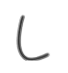巨大びっくり文字（個別スタンプ：4）
