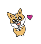 コーギーのポピーちゃん（個別スタンプ：2）