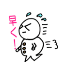 ゆきだるまとスイカ（個別スタンプ：31）