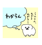 ふわふわのペキニーズ（個別スタンプ：16）