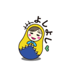喋るマトリョーシカ【関西弁】（個別スタンプ：35）