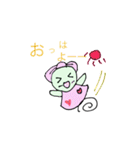 かめめんステッカー（個別スタンプ：8）