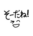 よく使うシンプル言葉（個別スタンプ：4）