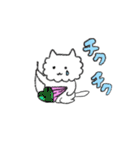 ハートがとびだしたねこのスタンプ（個別スタンプ：9）