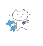 ハートがとびだしたねこのスタンプ（個別スタンプ：13）