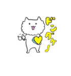 ハートがとびだしたねこのスタンプ（個別スタンプ：15）