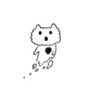 ハートがとびだしたねこのスタンプ（個別スタンプ：23）