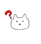 ハートがとびだしたねこのスタンプ（個別スタンプ：37）