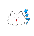 ハートがとびだしたねこのスタンプ（個別スタンプ：38）